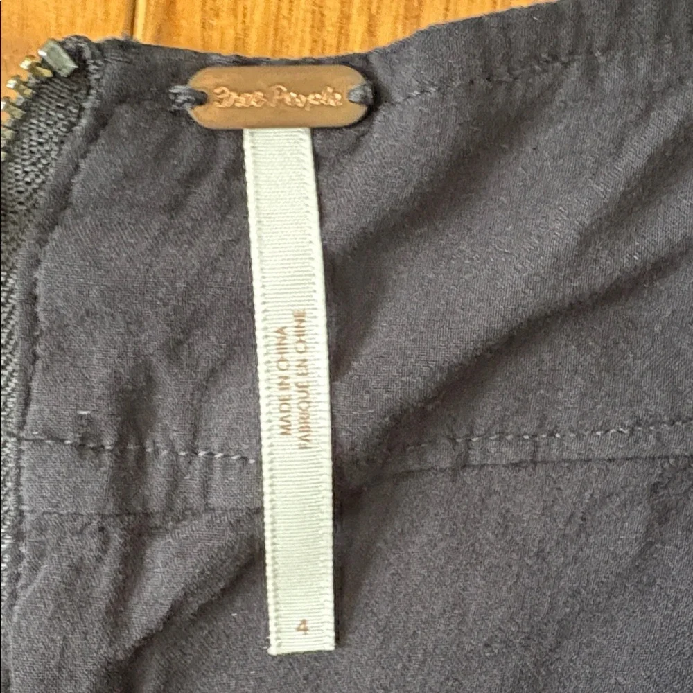 Free People Skater Skirt Size 4 or Size Small Lined Boho New York Asymmetrical - Picture 8 of 10